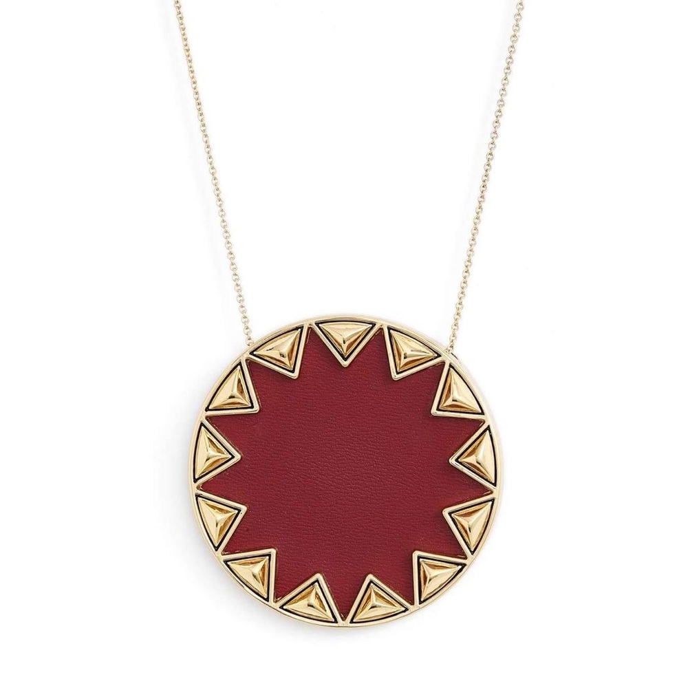 House of Harlow Necklace Burgundy
